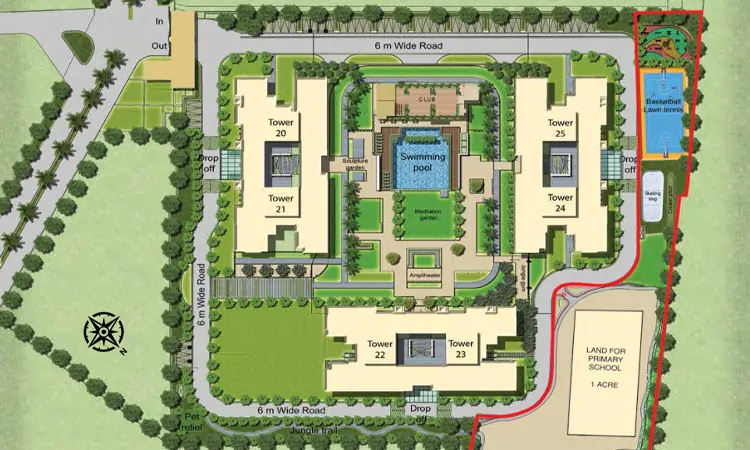 bptp terra sector 37d gurgaon  master plan